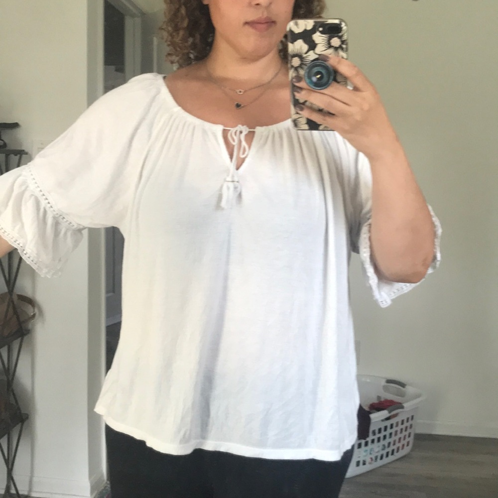 Old navy white xxl blouse